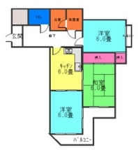 グラシィオ長岡間取り