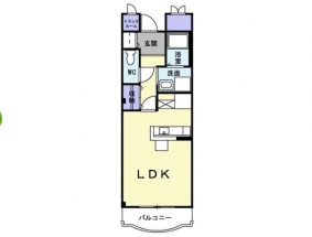 アンジュ西京極間取り